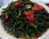 Foto langkah ke 6 dari resep Tumis Kangkung Simple.
