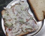 A picture of step 4 of Mayonnaise sandwich.