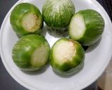 Foto langkah ke 1 dari resep Sambal Terong Lalap.