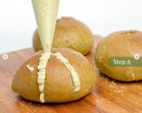 Foto langkah ke 8 dari resep Matcha Cream Cheese Bread (Korean Garlic Cheese Bread versi Matcha!).