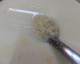A picture of step 1 of Broken rice custard phirni.