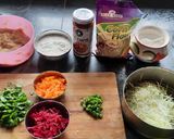 A picture of step 2 of Beetroot cabbage Chinese pakoda innovative recipe.