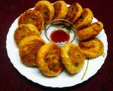 পিনহুইল সমোসা (pin wheel samosa recipe ion Bengali) রেসিপি ধাপ - 8 ছবি