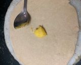 A picture of step 2 of Gulab Jamun paratha.