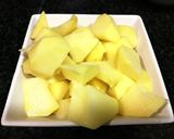 Foto del paso 3 de la receta Crema de patatas con champiñones y garbanzos