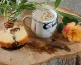عکس مرحله 1 از دستور لاته کشمش و دارچین