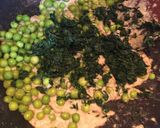 A picture of step 7 of Methi Matar Malai.