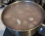 Foto langkah ke 4 dari resep Bakso ati ayam campur daging ayam.