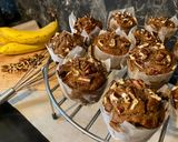 Une image de l'étape 12 de 77• 🍌 Banana Bread Pécan version Muffins à la farine de châtaigne 🌰.