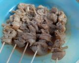 Foto langkah ke 5 dari resep Sate Jamur Tiram bumbu kacang kecap -dengan Double Pan HappyCall.