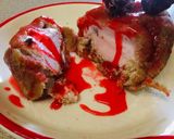 A picture of step 2 of Deep Fried ice cream (without melting the ice cream).