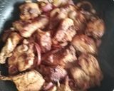 A picture of step 2 of Braised Vegetables chicken.