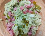 Foto del passaggio 2 della ricetta Medaglioni di broccolo Romano e farina di mandorle