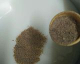 A picture of step 1 of Coconut-chocolate drink.