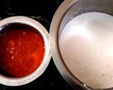 A picture of step 2 of Bottle gourd adai.