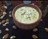 A picture of step 5 of Dry Fruits Basundi.