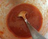 A picture of step 5 of My Homemade Italian Pizza right to the edge. 💖.