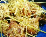 Hình bước làm 4 của món Sườn non rang muối