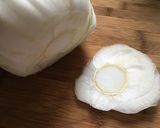 A picture of step 4 of Easy Comfy Stewed Napa Cabbage Rolls (Stuffed Cabbage) with Oats.