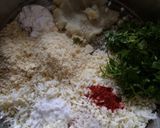 A picture of step 1 of Paneer kofta in tomato gravy.