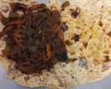 A picture of step 4 of Leftover Roti Surprise.