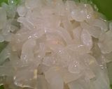 Foto langkah ke 1 dari resep Es karamel buah lontar.