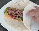 Foto del paso 7 de la receta Wrap de carne picada