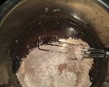 A picture of step 6 of Eggless chocolate cake without oven.