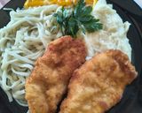 Fehérrépa püré udon tésztával recept fázis 4 fotója