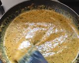 A picture of step 6 of Lasooni Paneer A thick gravy flavourful Paneer Dish.