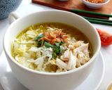 Foto langkah ke 5 dari resep Soto Ayam Bumbu Kuning.