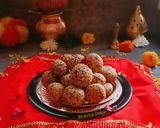 A picture of step 4 of તલ ના લાડુ.(Til Ladoo Recipe in Gujarati).