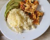 Foto del paso 4 de la receta: Huevos revuelto y Puré de papas