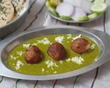 Paneer Kofta in spinach sauce recipe step 10 photo