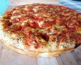 Foto del passaggio 4 della ricetta Focaccia con pomodorini e origano