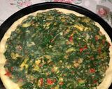 Foto del paso 6 de la receta: Pizza de Espinacas y Salsa Blanca