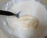 A picture of step 2 of Coleslaw kfc style.