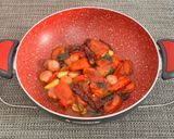 A picture of step 5 of Tomato Chutney.