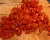 Ceviche with avocado, cherry tomatoes and spring onions recipe step 3 photo