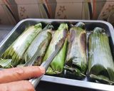 Foto langkah ke 6 dari resep Nasi Bakar Tongkol Asap.