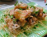 Hình bước làm 3 của món Gà Rang Muối