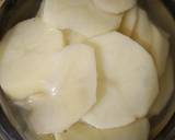 Potato and carom leaves fritters recipe step 2 photo