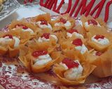 A picture of step 4 of Phyllo Dough Cups.