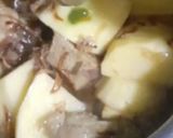 A picture of step 1 of Beef Aloo Biryani.