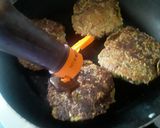 Foto del paso 5 de la receta: Hamburguesas🍔 de frijol rojo, brócoli🥦 y berenjena🍆.