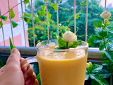 Sinh tố xoài chanh leo