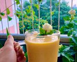 Hình bước làm 2 của món Sinh tố xoài chanh leo