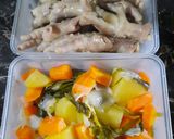 Foto langkah ke 6 dari resep Kaldu Ceker Ayam (MPASI).