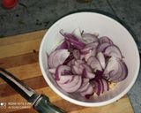 A picture of step 4 of Punjabi Karele Ki Sabzi.