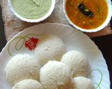 A picture of step 11 of Idli Sambhar with Coconut Chutney.